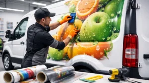 استیکر وینیل ضد آب برای چاپ روی بدنه خودرو